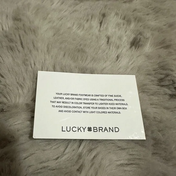 NWT Lucky 🍀Brand 9.5 Natural Linen Elastic Cork Wedge - Picture 7 of 8